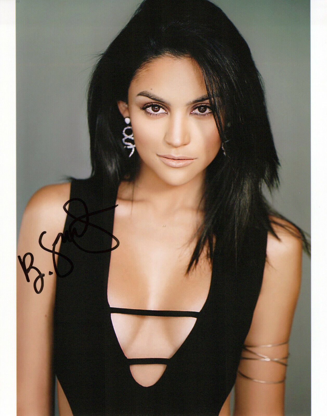 Bianca Santos glamour shot autographed Photo Poster painting signed 8x10 #8