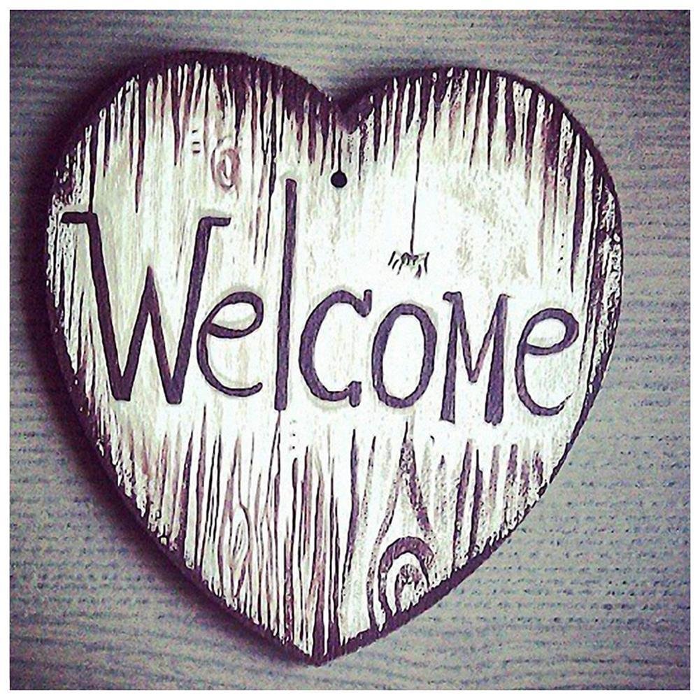 Diamond Painting - Full Round Drill - Welcome(30*30cm)