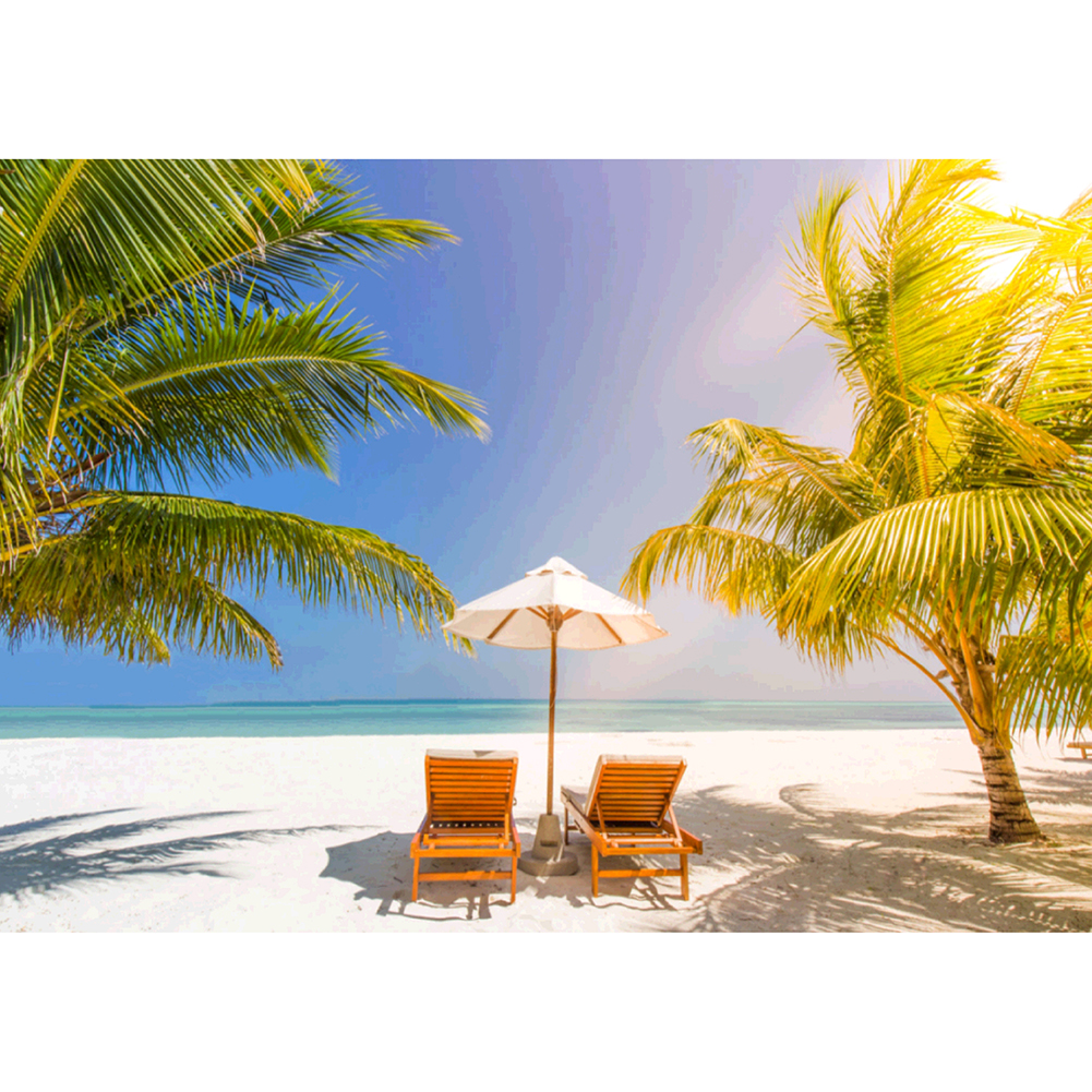 

Beach - Round Drill Diamond Painting - 40*30CM, 501 Original
