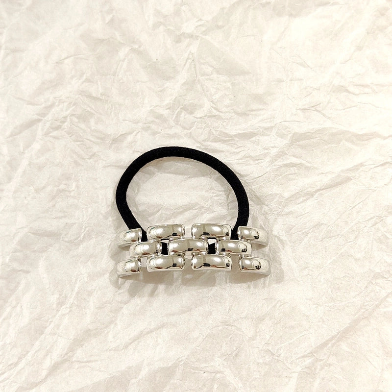 Streetwear Women’s Geometric Alloy Plating Hair Tie