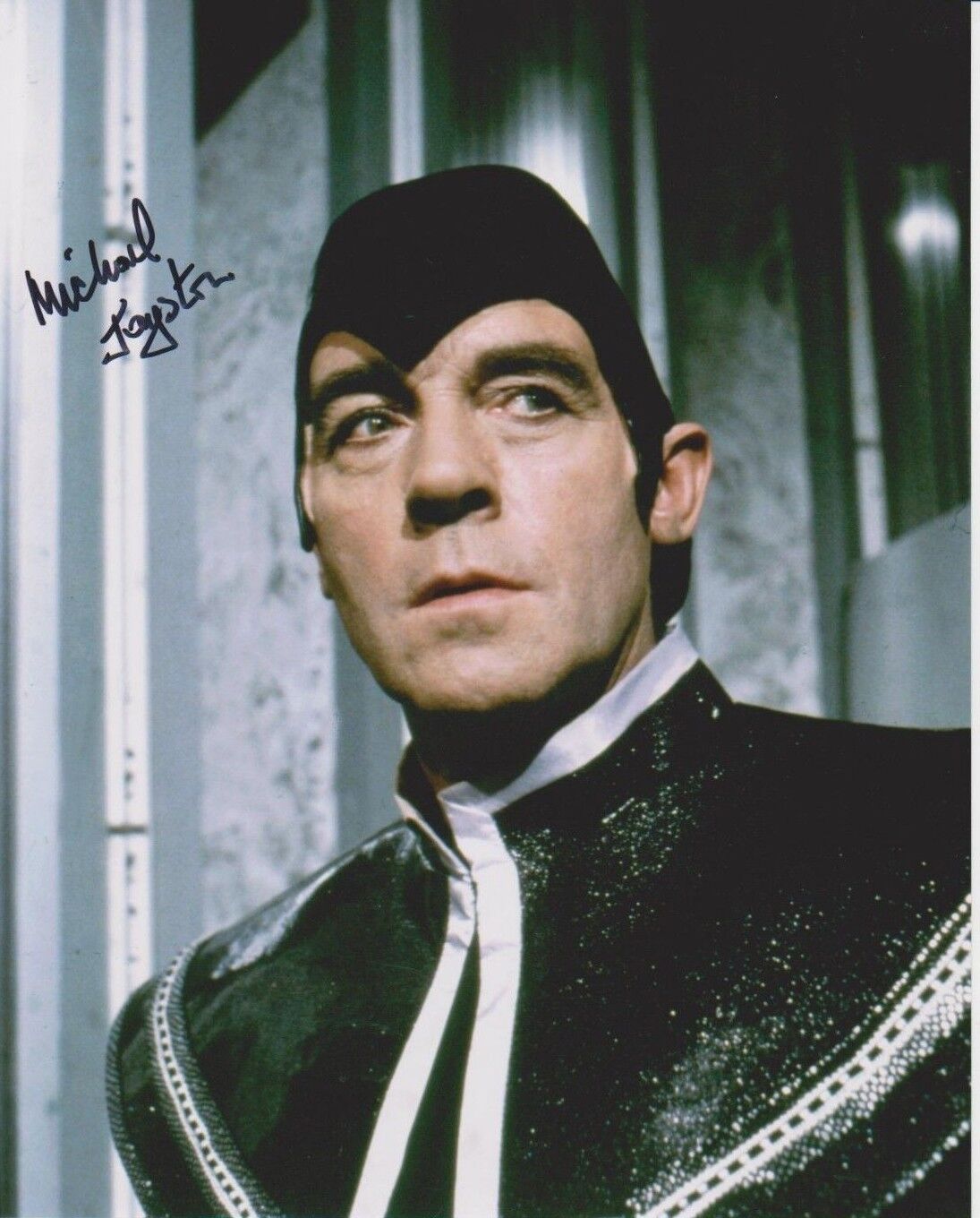 Michael Jayston Signed Photo Poster painting - DOCTOR WHO - RARE !!! G915