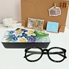 2 PCS Blooming Flowers - 5D DIY Glasses Storage Box