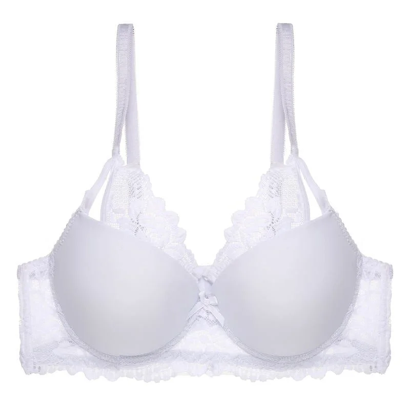 Sexy Push Up Bra B C Cup Lace Bras For Women Bra Adjustment Lingerie Female Bralette Underwear Ladies Big Plus Size Brassiere