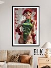 Graffiti Cammy Decorative Painting - Street Fighter - BLK Studio