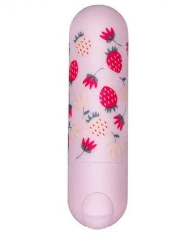 pornhint Pornhint Bari Super Charged Strawberry Bullet Vibrator