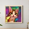 Diamond Painting -DIY Round Drill Cat