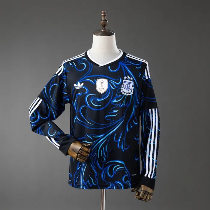 Argentina 2026 World Cup Away Long-Sleeve Jersey 1:1 Thai Quality