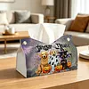 Large Size DIY Halloween Dogs Diamond Painting Tissue Box