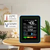 5-in-1 Air Quality Monitor CO2 Detector USB Charging Portable for Indoor Outdoor