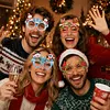 DIY Diamond Painting Christmas Glasses Frame No Lens(Christmas snowman)