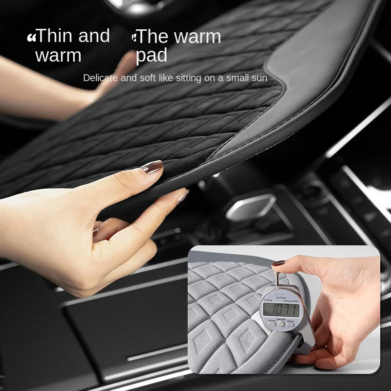 Car diamond plush seat cushion / winter short plush seat cushion
