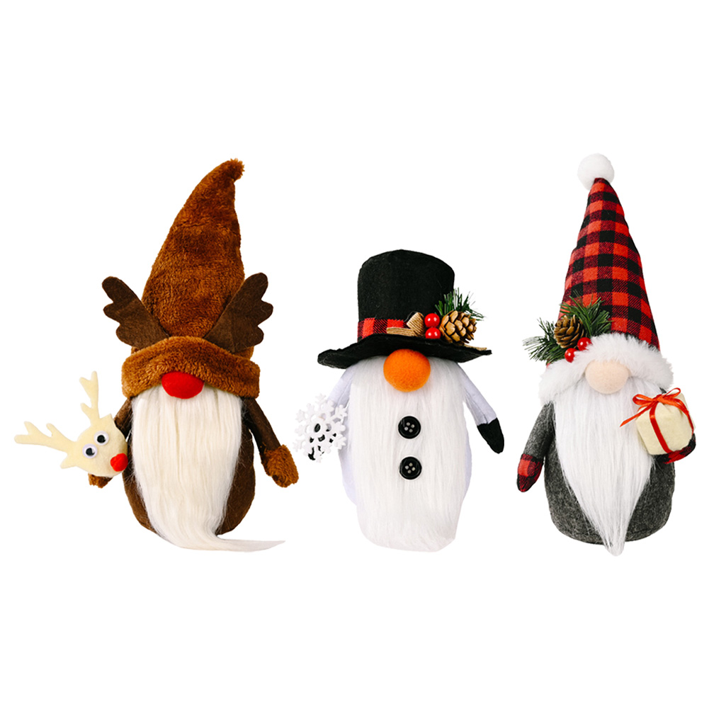 

Christmas Faceless Gnome Doll Santa Snowman Toys Home Party Xmas Decoration, 501 Original
