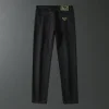 Elastic slim fit versatile trendy men's casual trousers