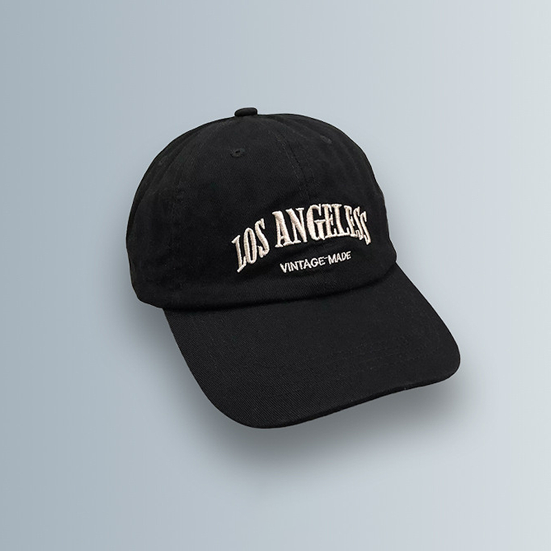 Vintage Washed Los Angeles Embroidery Cap