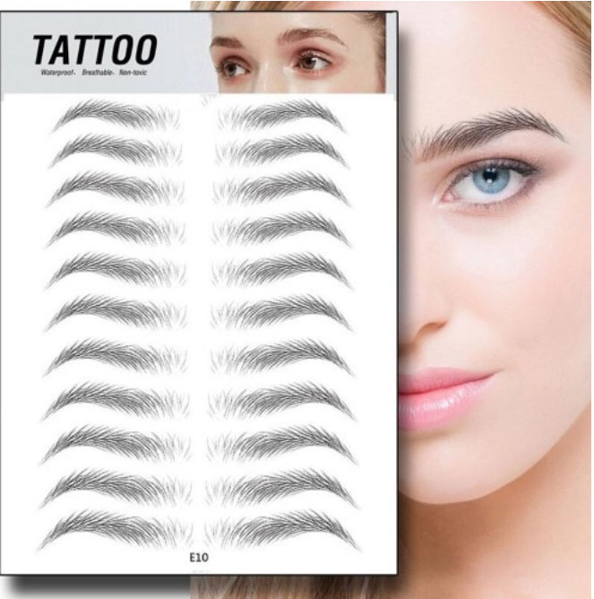 Semi-Permanent Eyebrow Tatoo Sticker | 168DEAL