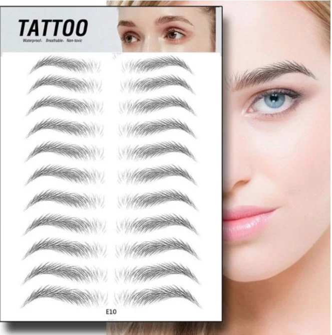 Semi-Permanent Eyebrow Tatoo Sticker