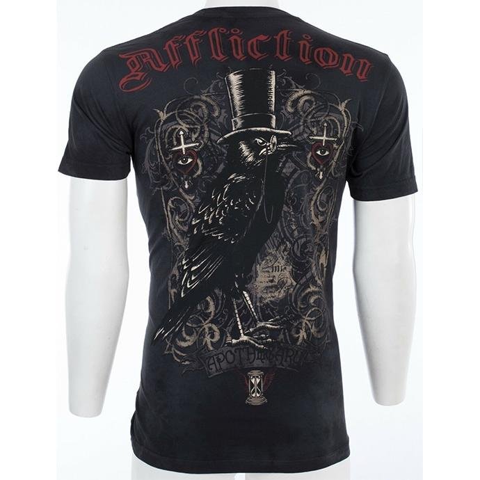 Men's retro printed casual short-sleeved T-shirt / [viawink] /