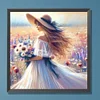 Diamond Painting-DIY Full Round Drill Beach Girl