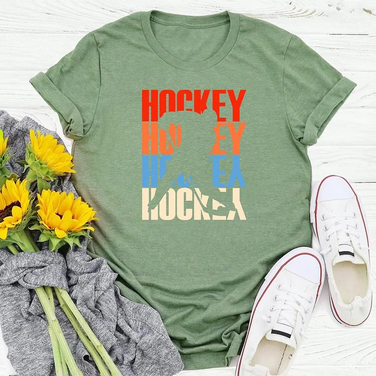 Hockey mom T-shirt Tee-03989-Annaletters