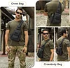 BAIGIO Taktische Brust Pack Militar Sling Rucksack Crossbody Ein Gurt Schultertasche fur Laufen Trekking Wandern Reisen
