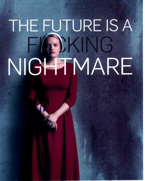 ELISABETH MOSS signed autographed 8x10 THE HANDMAID'S TALE JUNE OSBORNE Photo Poster painting