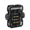 Dual LED Portable Keychain Light 600mAh USB Rechargeable Camping Pocket Lantern