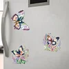 6Pcs Diamond Painting Butterfly Fridge Magnet for DIY Art Crafts