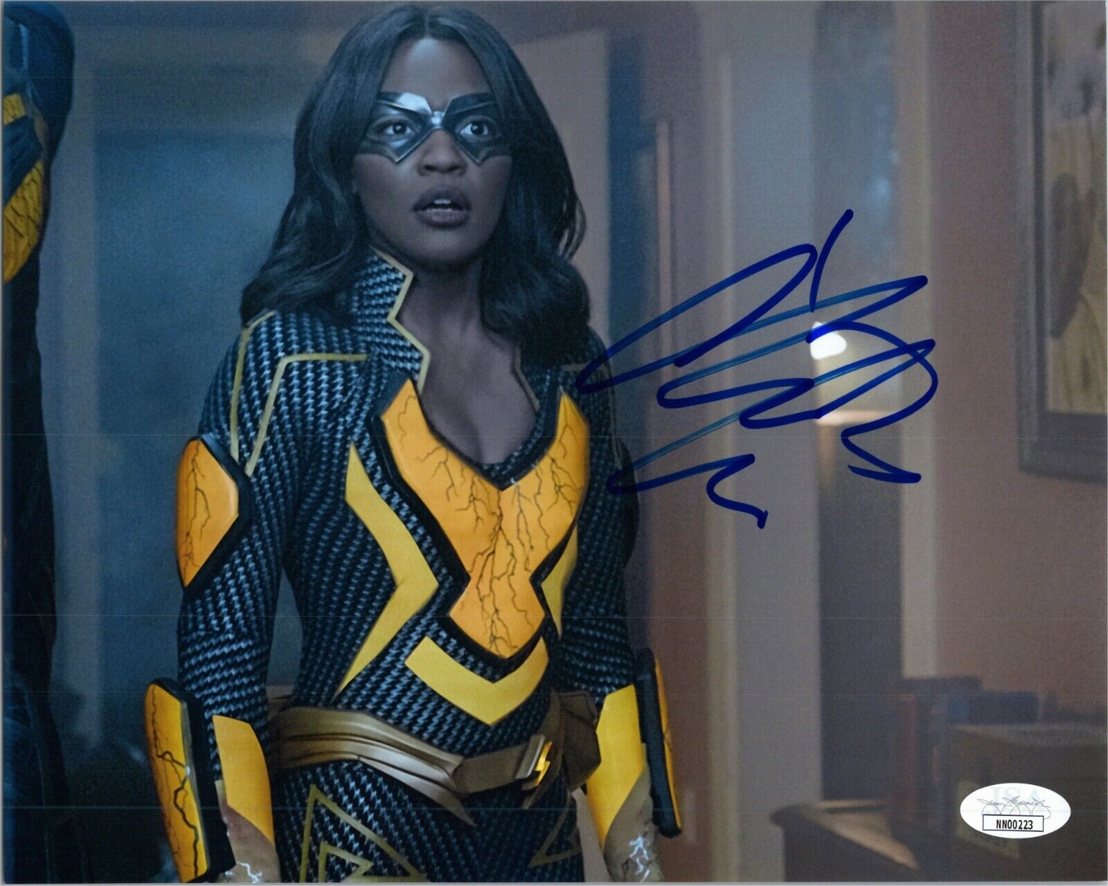 CHINA ANNE McCLAIN Authentic Hand-Signed Black Lightning