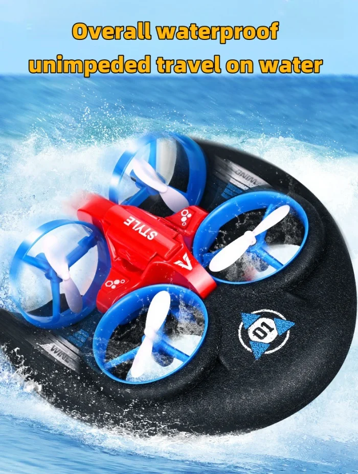 UAV Children's Water, Land And Air Three-in-one Remote Control Aircraft