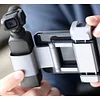Pocket Phone Holder With 1/4" Thread, Compatible With DJI Pocket 2 / Osmo Pocket, Suitable For 4.5-7" Width Phones, Portable Foldable Smartphone Holder