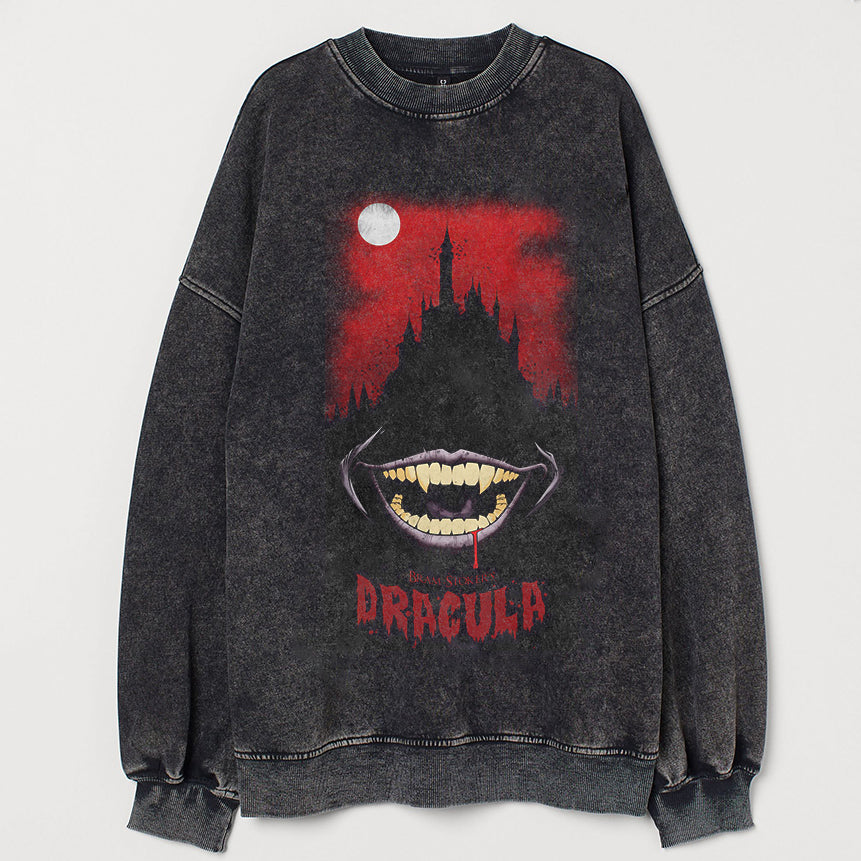 Vintage Halloween Bram Dtoker's Dracula Sweatshirt