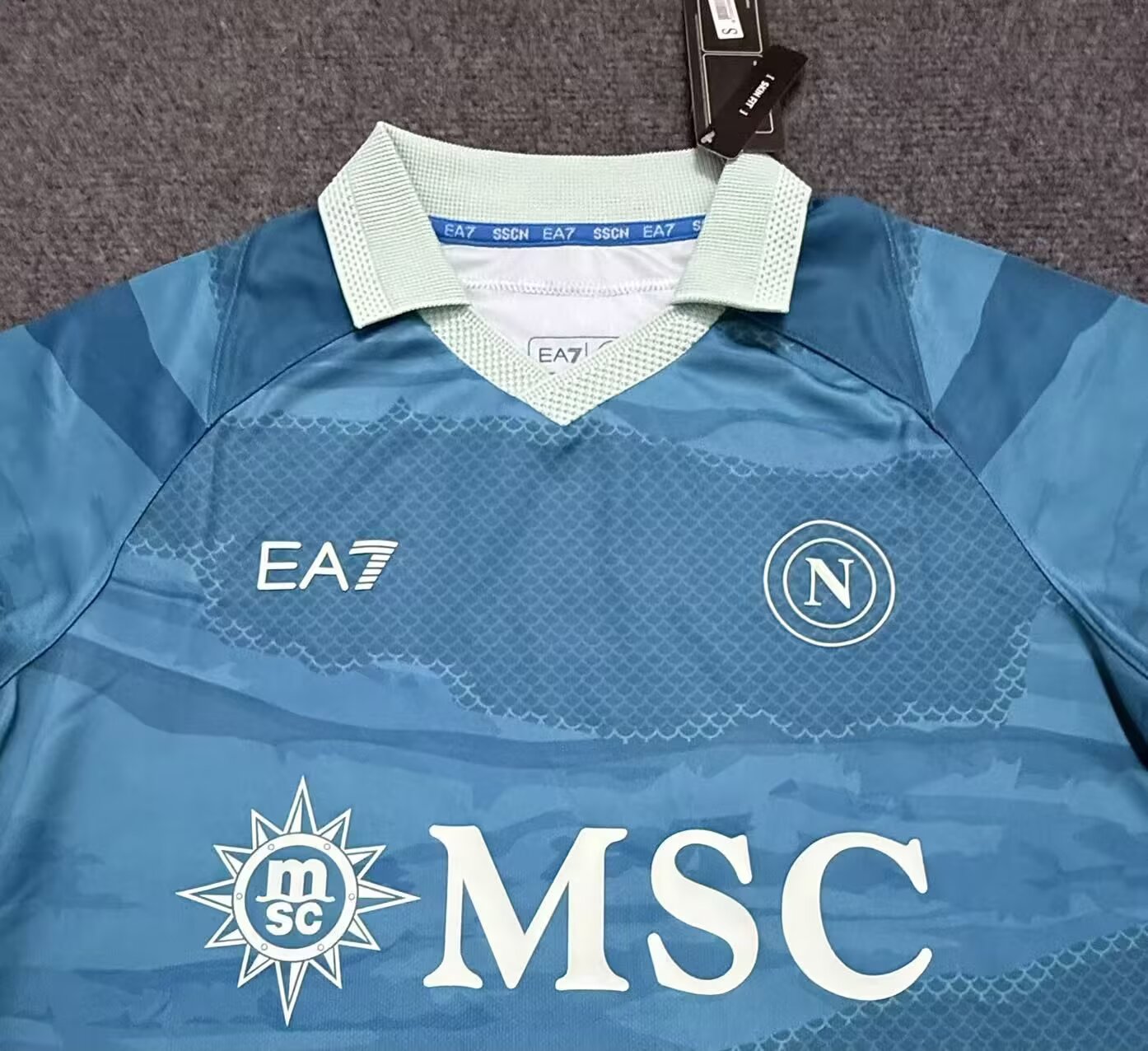 25/26 Naples Napoli Blue Football Shirt 1:1 Thai Quality