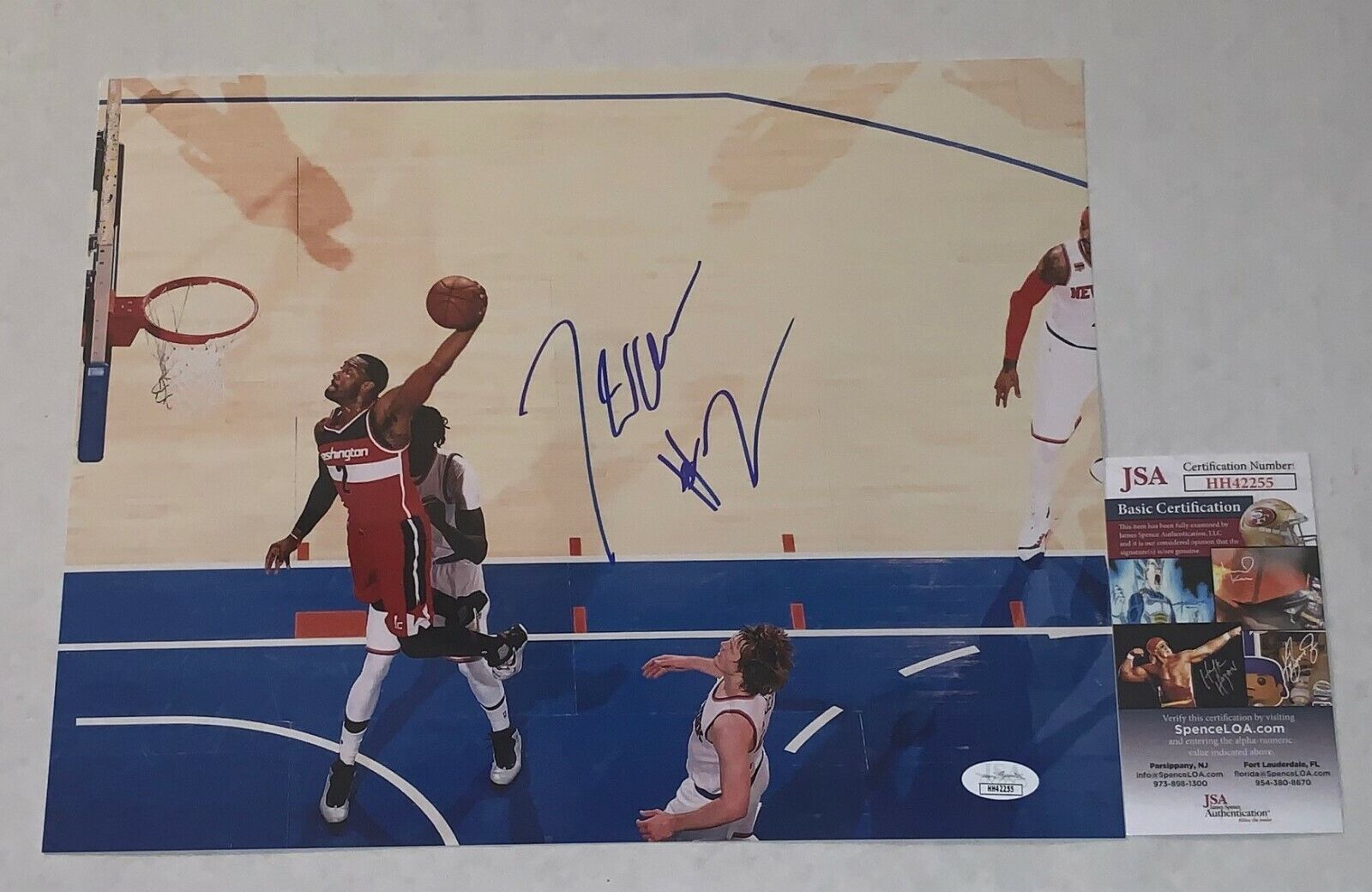 John Wall signed Washington Wizards 11x14 Photo Poster painting autographed JSA