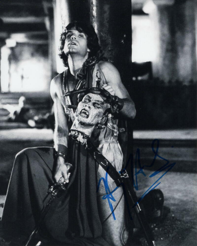 HARRY HAMLIN SIGNED AUTOGRAPH 8X10 Photo Poster painting - PERSEUS CLASH OF THE TITANS STUD