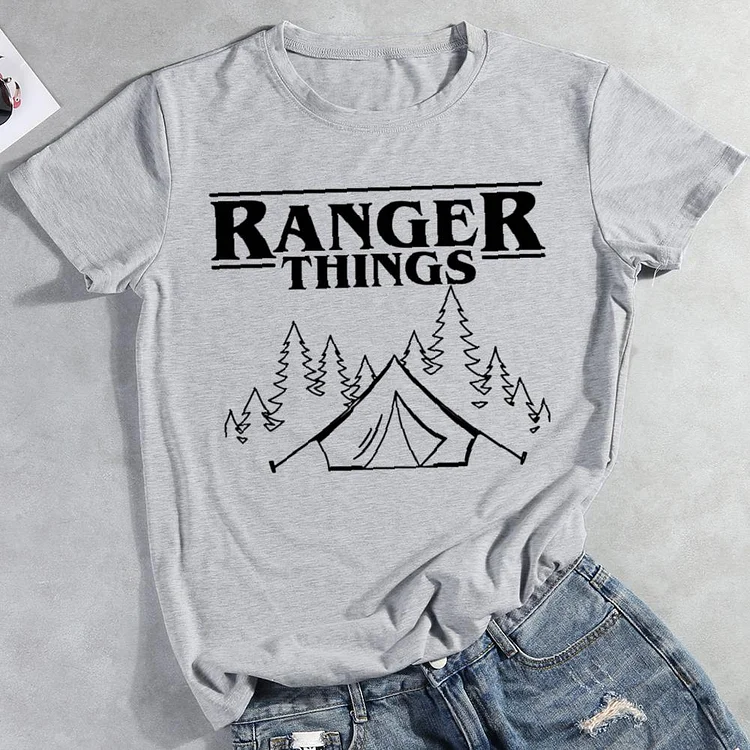 Ranger things  Round Neck T-shirt-0026165