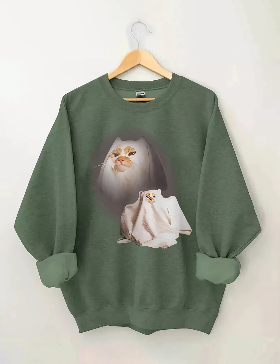 Ghost Kitten Sweatshirt