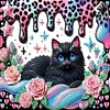 (Multistyle) Chat - Peinture Diamant En Forme Sp&eacute;ciale - 30 * 30CM