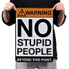 Warning - Metal Tin Signs(8*12Inch/12*16Inch)