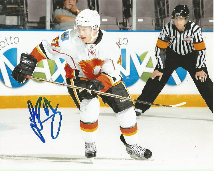 Calgary Flames Sven Baertschi Autographed Signed 8x10 Photo Poster painting COA C