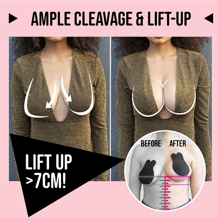 UP UP!💕The Original Invisible Push-Up Lifting Bra [New Version] 