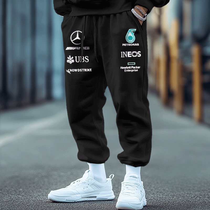 Unisex Formula Team Racing Printed Sweatpants / TECHWEAR CLUB / Techwear