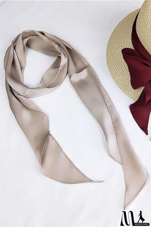 MidiSono - Solid Ribbon Scarf