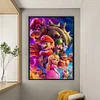 Super Mario Bros.-11CT Stamped Cross Stitch 40*60cm/15.75*23.62in (Big Size)