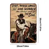 Country cowboy - Panneaux en &eacute;tain m&eacute;tallique(20*30cm/30*40cm)