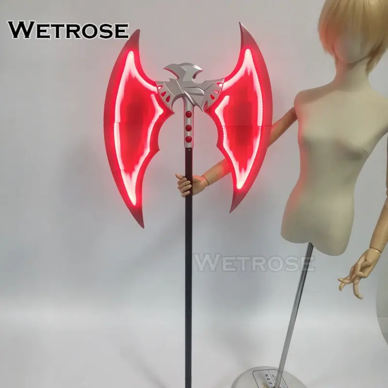 [Wetrose] In Stock Zenless Zone Zero ZZZ Claret Flint Polearm Game Outfit Weapon Cosplay Prop
