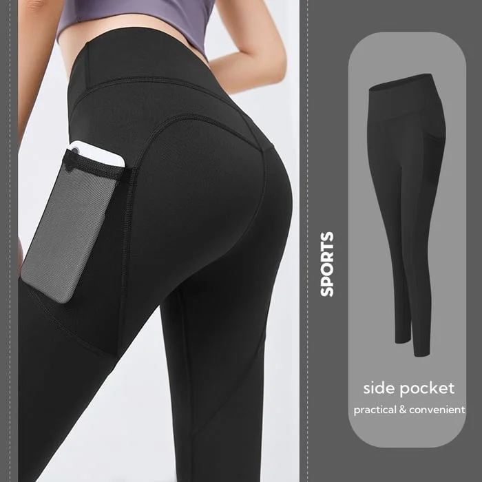 🎉Last day buy 1 get 1 free🔥High Waisted Tummy Control Shaping Training Leggings