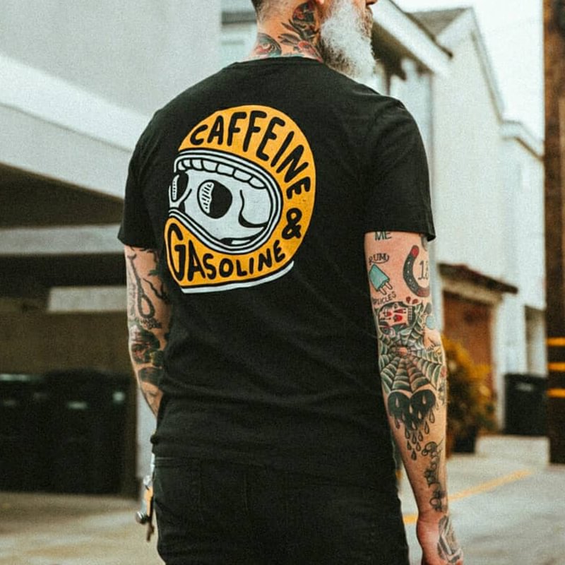 gasoline and caffeine shirt