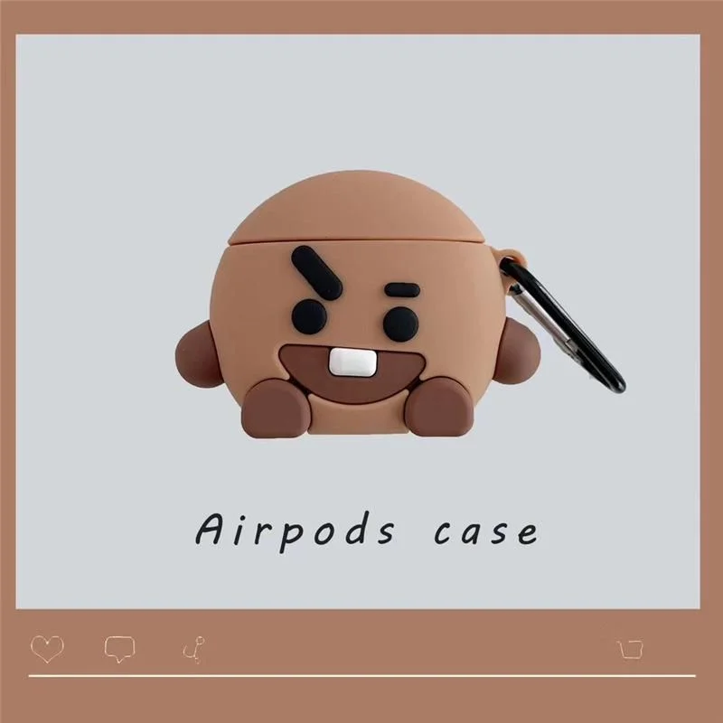 BT21 SHOOKY AIRPODS 1/2 CASE