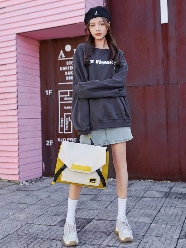 Laptop Bag Portable Crossbody Bag Game Book Large Capacity Shoulder Student Trendy Postman Crossbody Bag