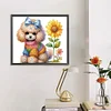 Diamond Painting-DIY Crystal Rhinestone Teddy Dog